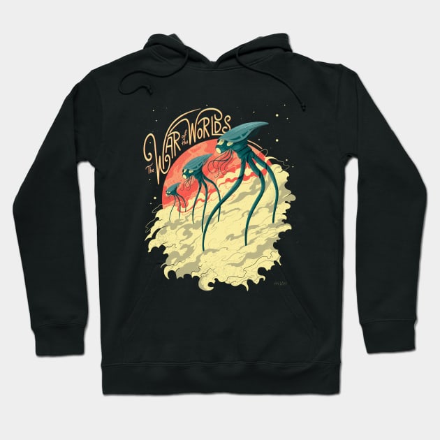 War of the Worlds Hoodie by ArtDary